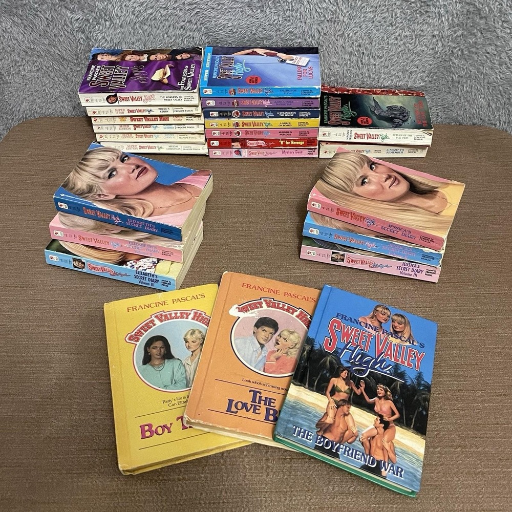 Sweet Valley High‎ Books Variety Vintage Paperbacks Hardcovers Acceptable